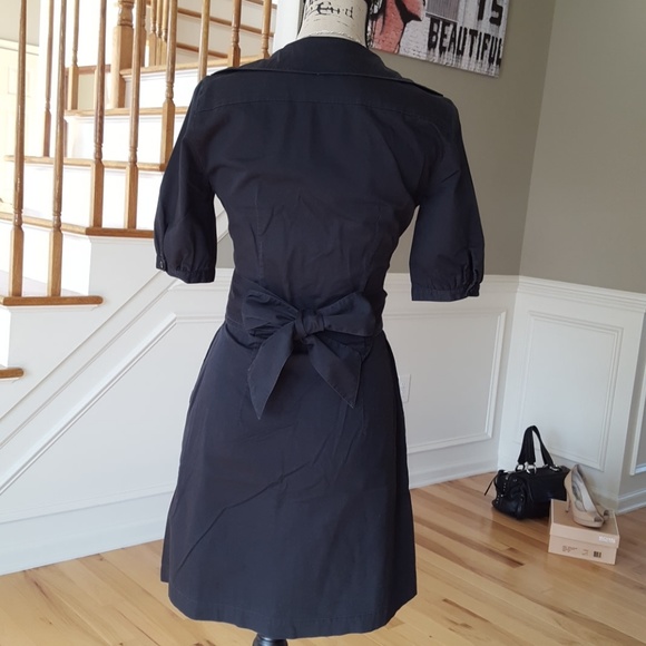 A|X ARMANI EXCHANGE button down dress 4 - Picture 3 of 7